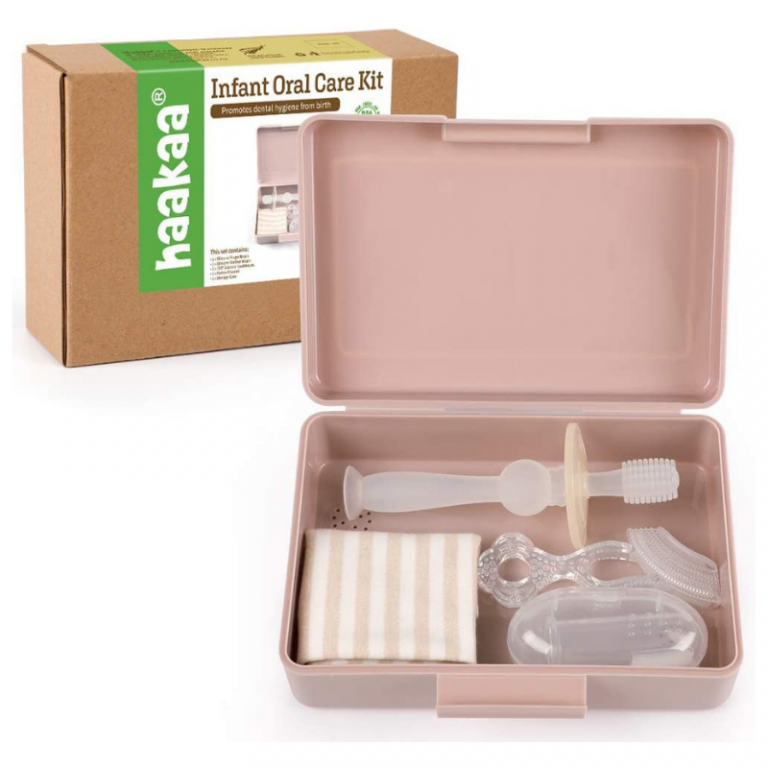 Haakaa – Juego de cuidado bucal para bebés 0 a 36 meses – AgúMamá